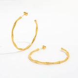 ORECCHINI CANNE D'ORO