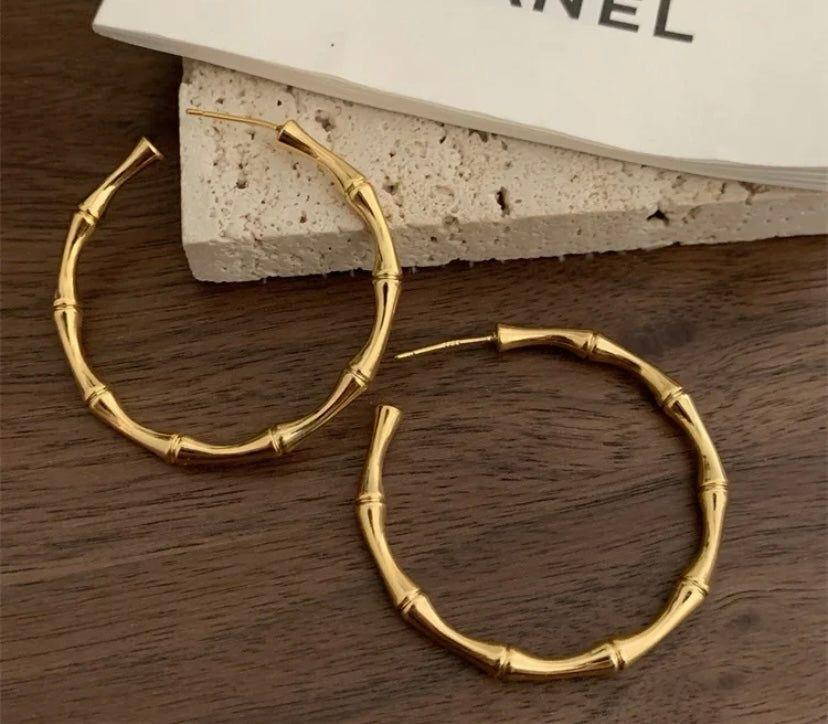 GOLDEN BAMBOO HOOP